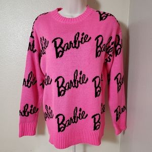 barbie graphic sweater
